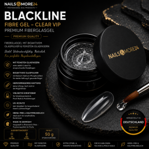 Fibre Gel - Clear VIP | Blackline premium quality UV Gel | 50g